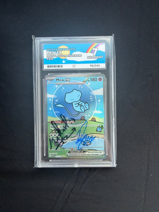 Mew Ex 232/091 Ace 7 (signed)