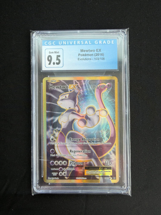 Mewtwo EX CGC 9.5